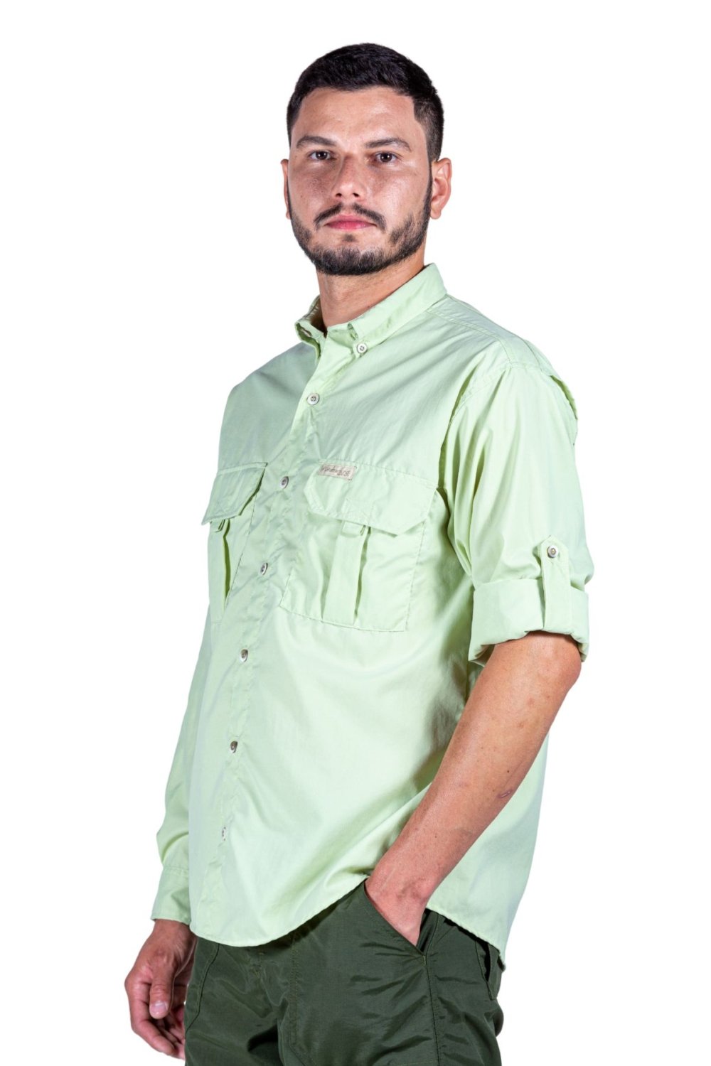 Camisa Adventure Uv50+ Verde Água - Masc - Image 3