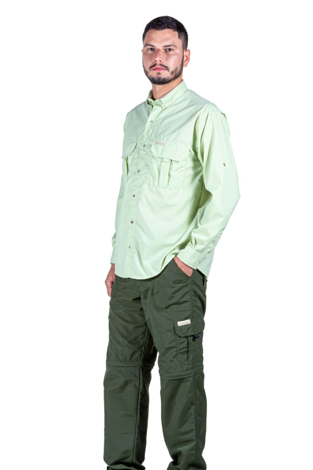 Camisa Adventure Uv50+ Verde Água - Masc - Image 5