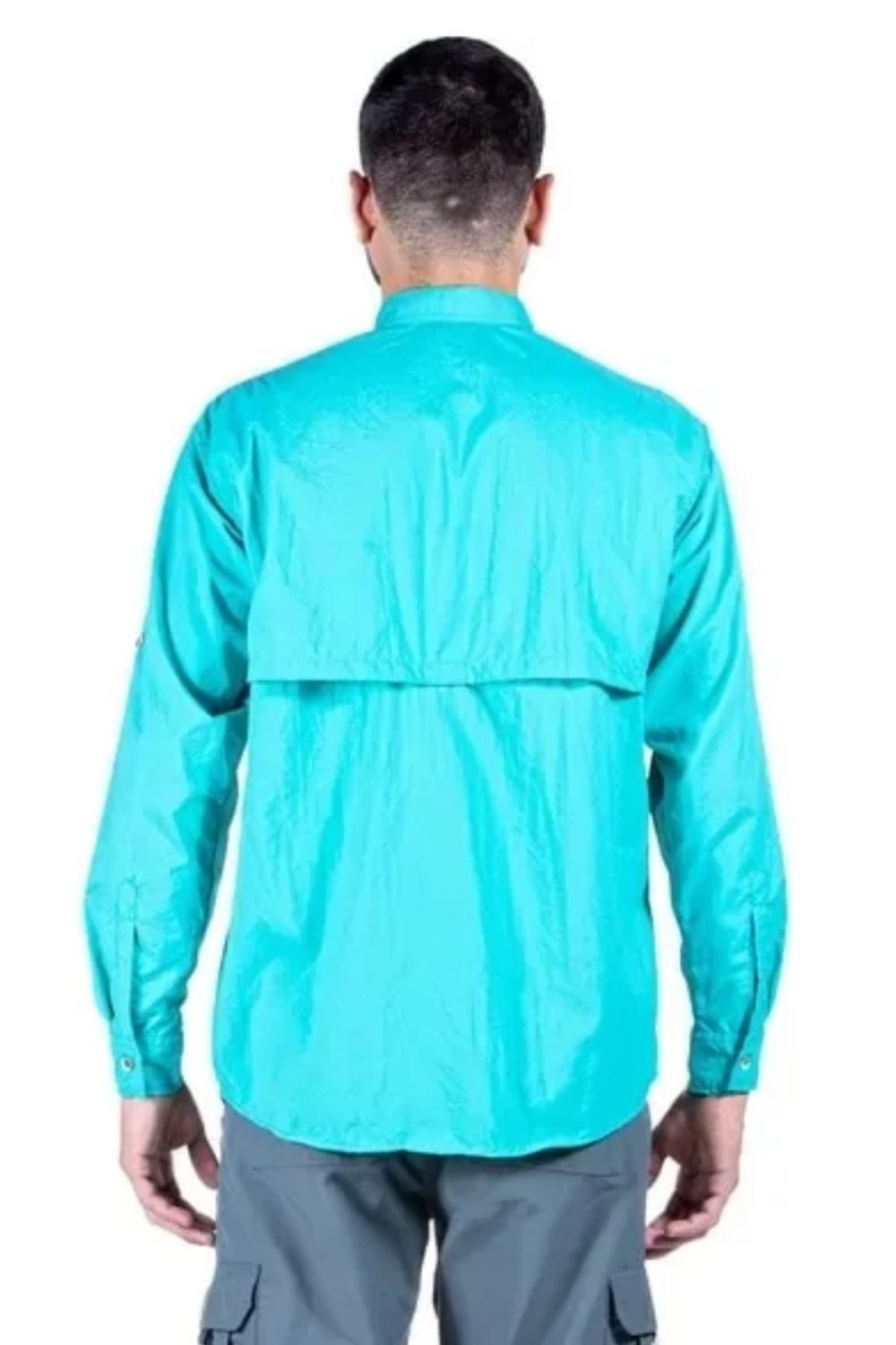 Camisa Adventure Uv50+ Azul Turquesa - Masc - Image 3