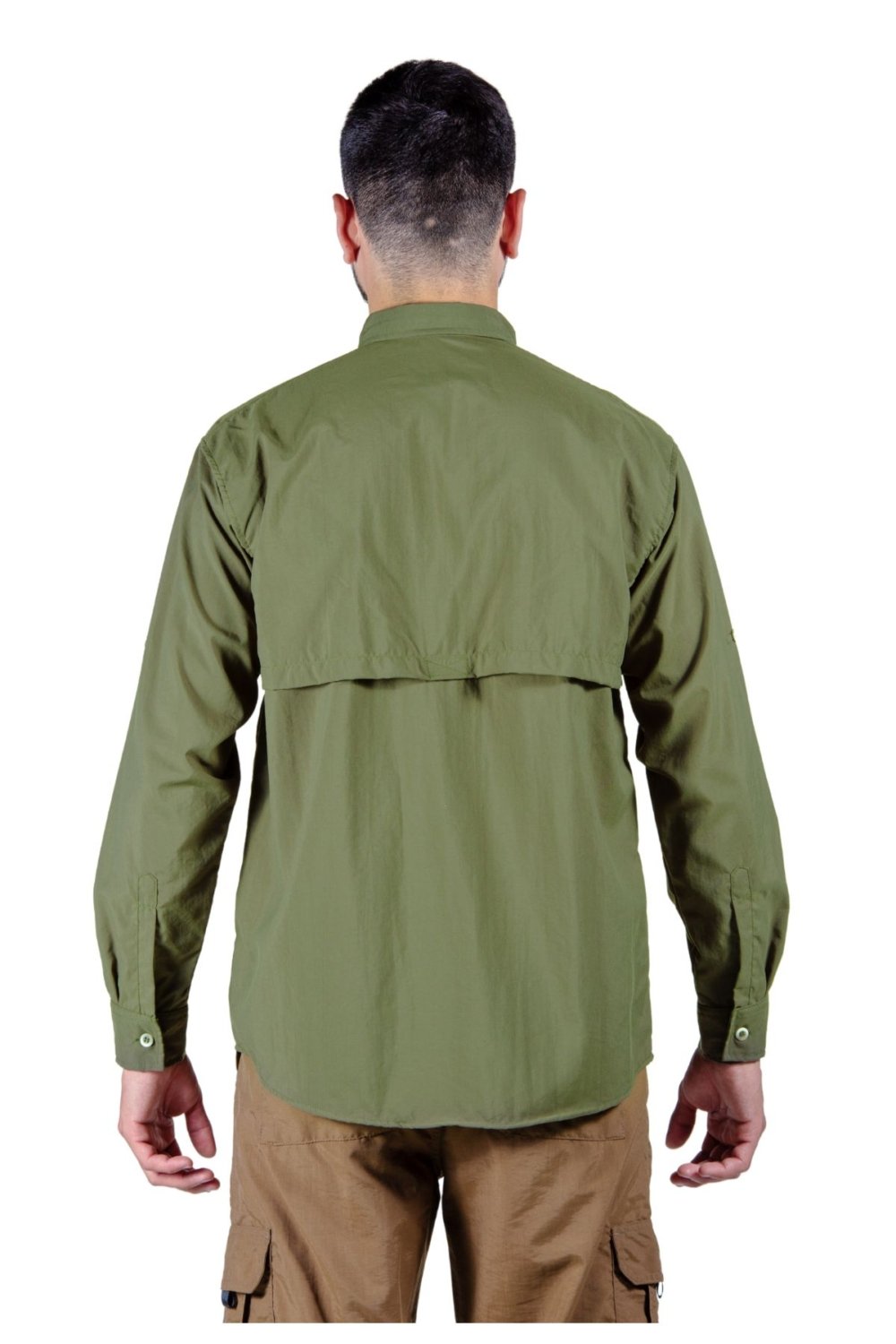 Camisa Adventure Uv50+ Verde Musgo - Masc - Image 4