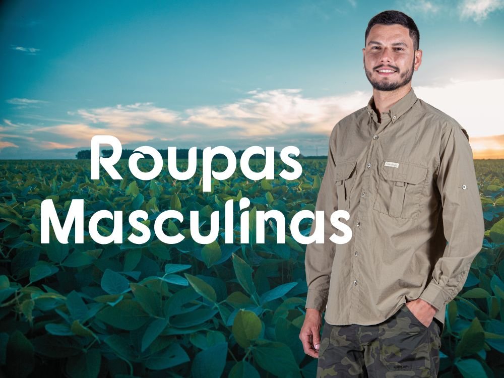 Camisa Masculina com proteção UV